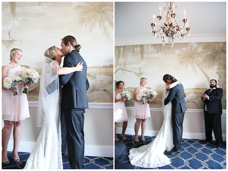 Kristin and Zach Carlouel Yacht Club, Clearwater Wedding Michelle