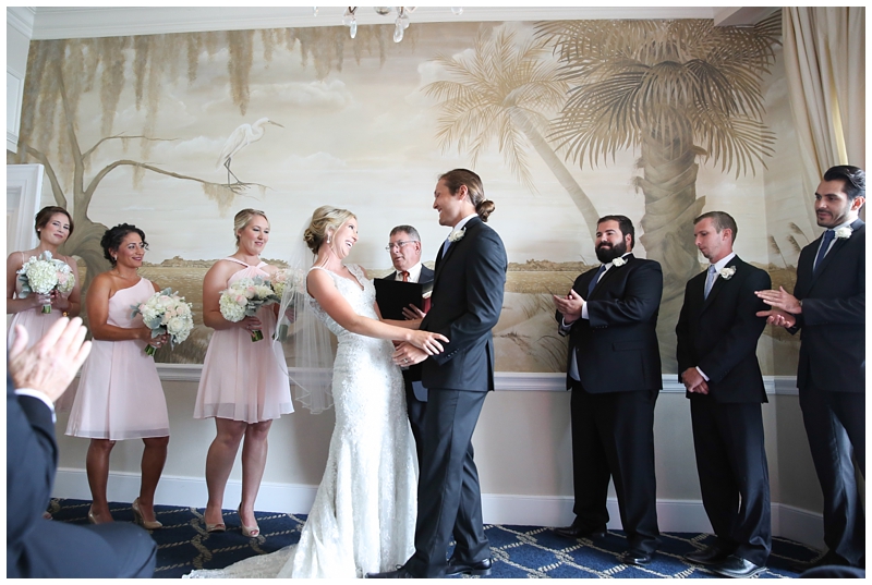 Kristin and Zach Carlouel Yacht Club, Clearwater Wedding Michelle