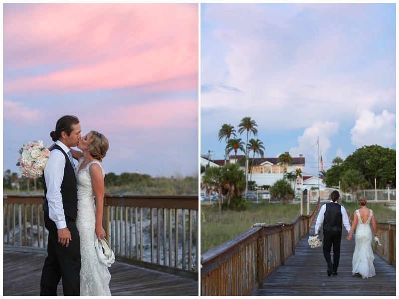 Kristin and Zach Carlouel Yacht Club, Clearwater Wedding Michelle