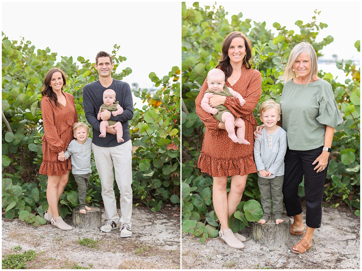 Tampa family photographer beach