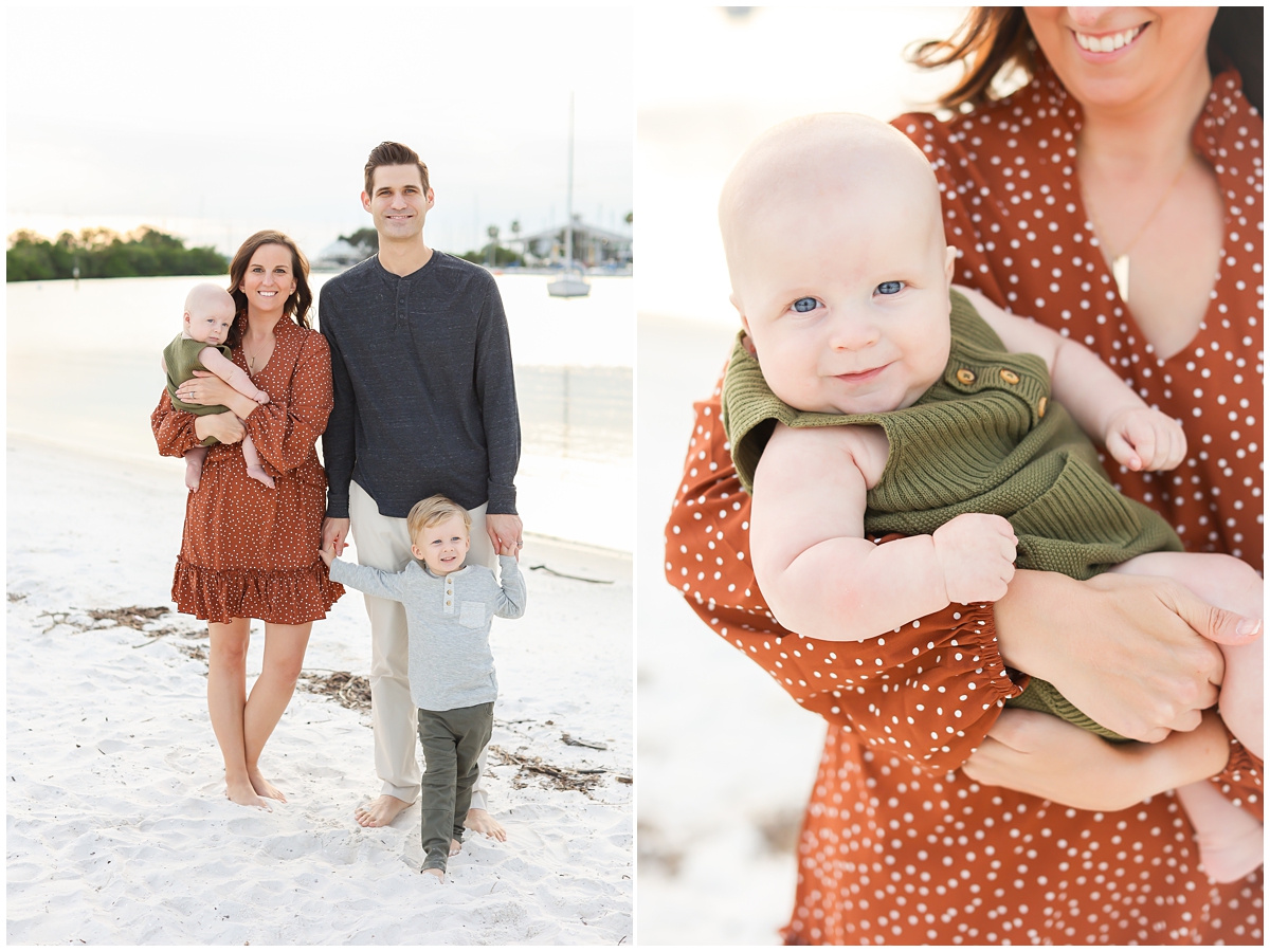 Tampa beach family photos
