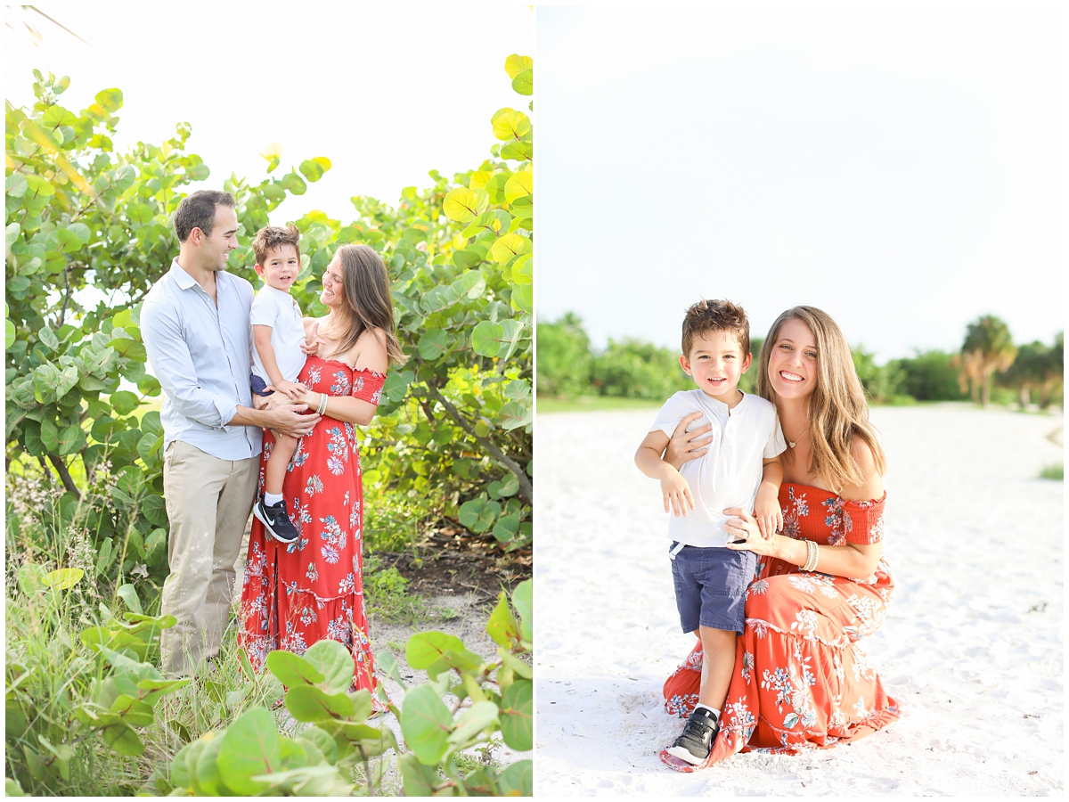 Tampa beach family photography