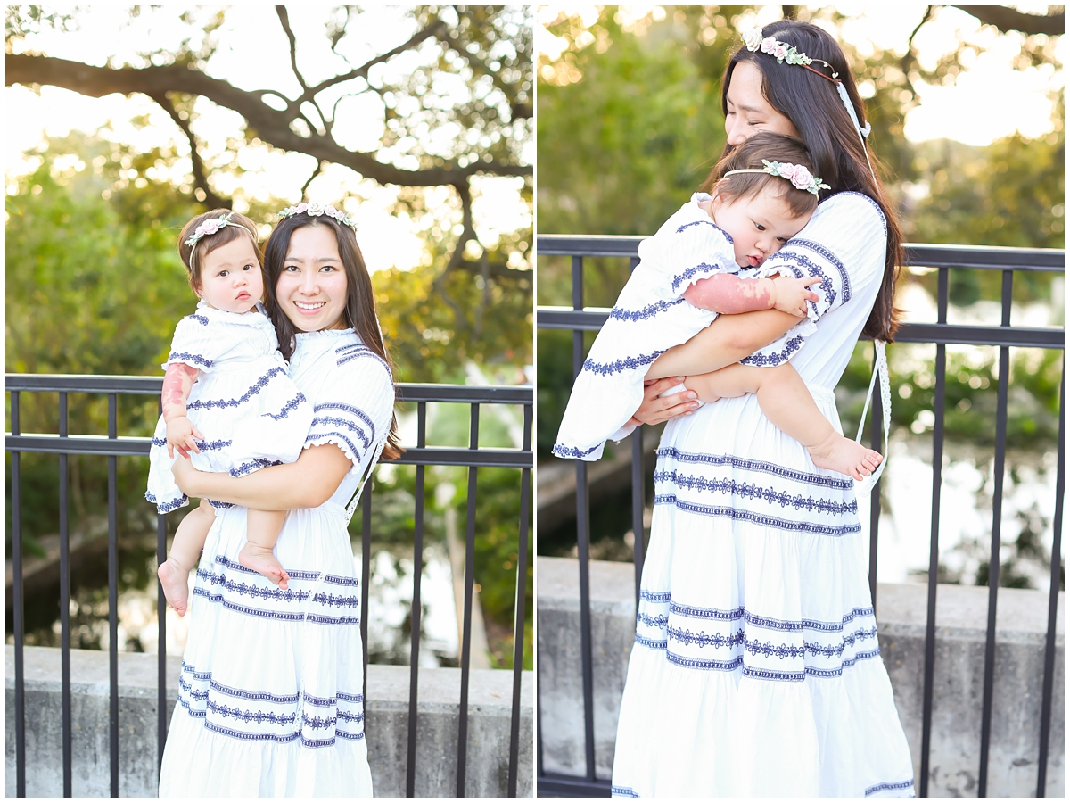 Matching mama and me dresses