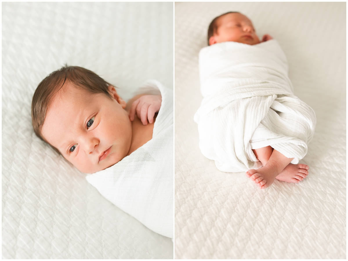 Tampa newborn in-home photos