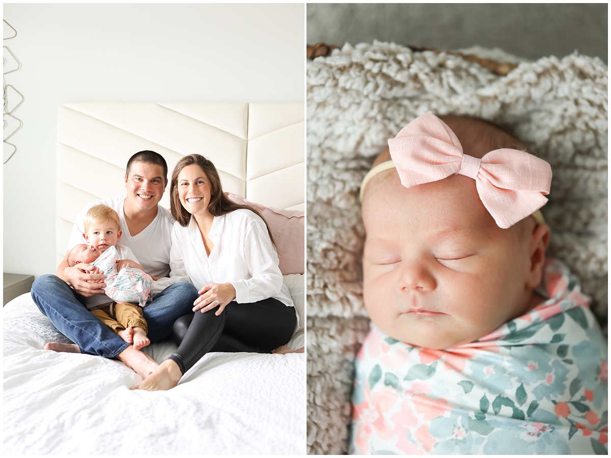 Tampa lifestyle newborn photographer