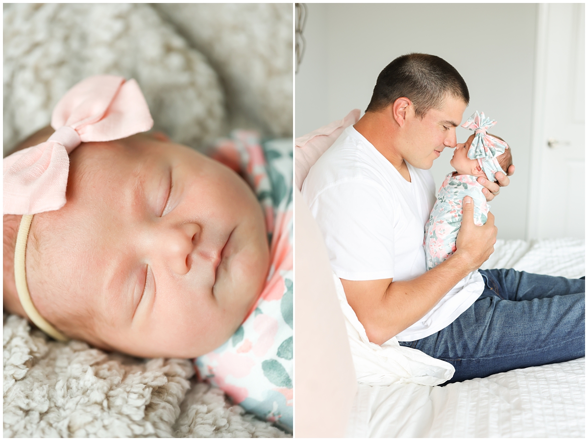 Cody Grimm Dad newborn photos