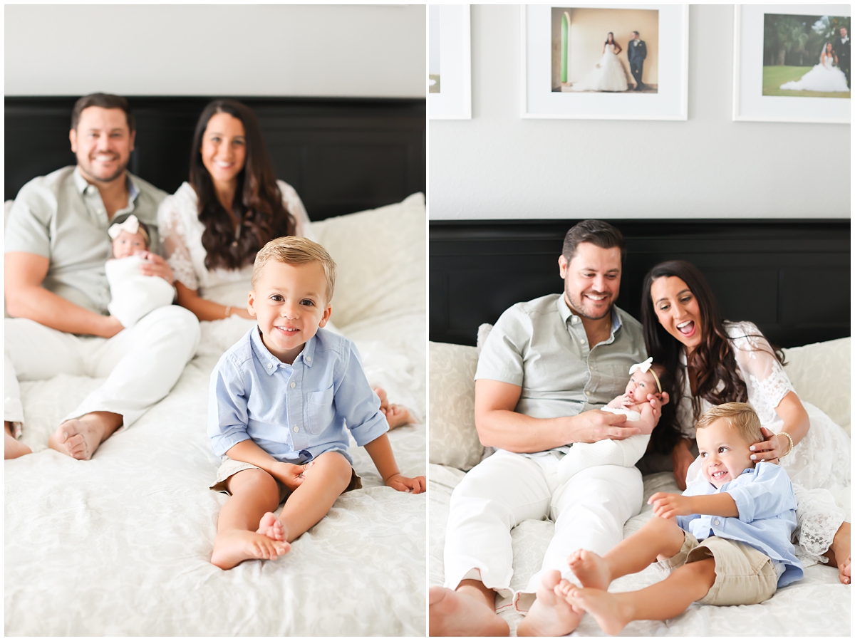 Tampa lifestyle newborn photographer