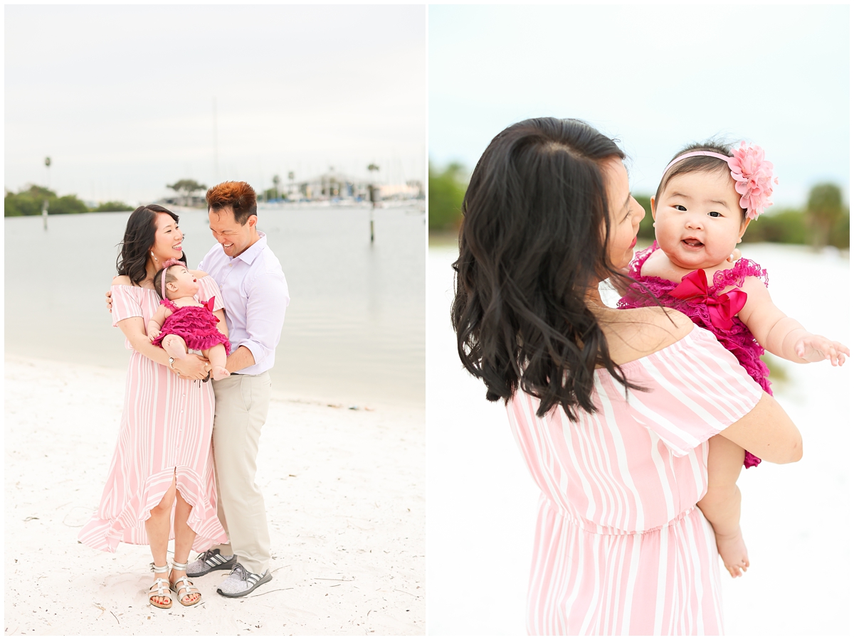 Beach family portraits Tampa