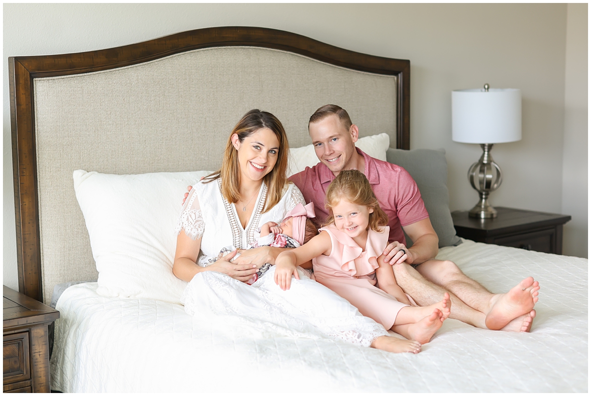 Tampa lifestyle newborn session