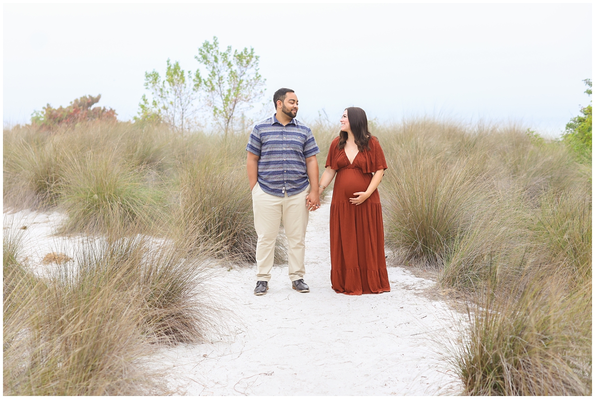 Tampa beach maternity photos